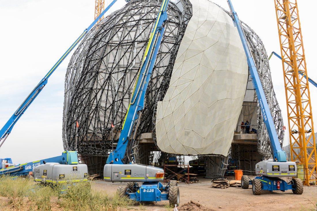 Construcción del Templo Bahá’í